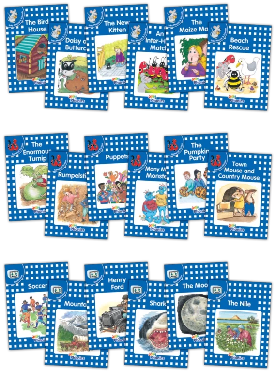 Jolly Phonics readers level 4 complete set