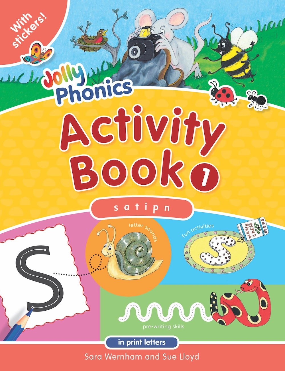 Jolly Phonics Activity Book 1 (in print letters) — Jolly Phonics