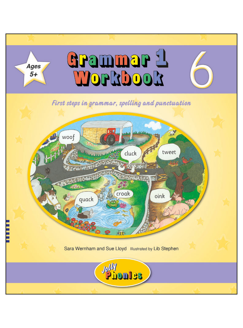 Grammar 1 Workbook 6 — Jolly Phonics &amp; Grammar