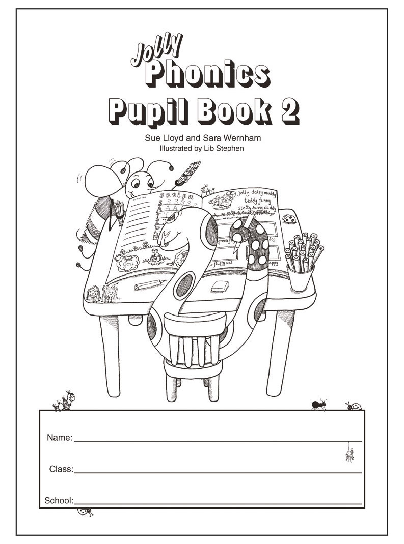 Jolly Phonics Pupil Book 2 Black White Edition Jolly Phonics