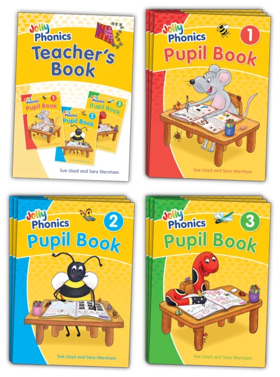 Jolly Phonics Class Set 3 (precursive)