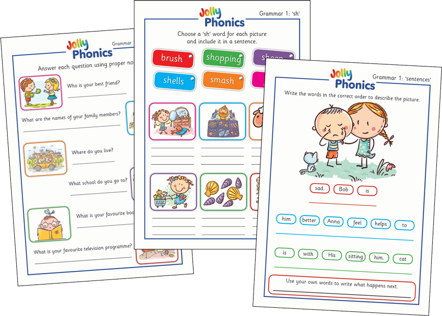 Resource Bank For Teachers And Parents Jolly Phonics And Grammar