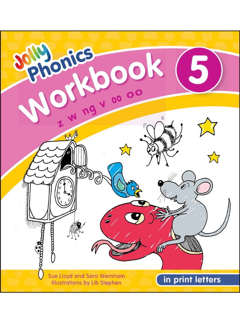 Jolly Phonics Workbook 4 In Print Letters — Jolly Phonics