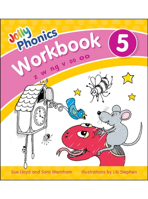 Jolly Phonics Workbook 5 (precursive)