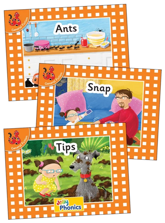 Jolly Phonics Orange readers set 1