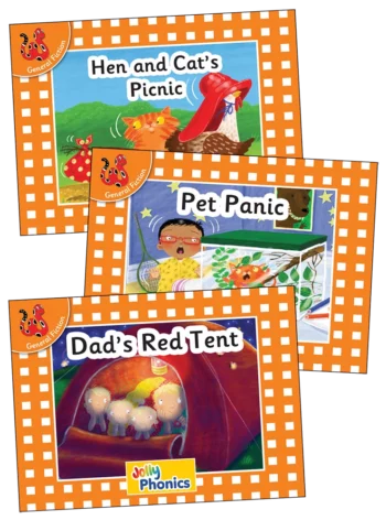 Jolly Phonics Orange readers set 2