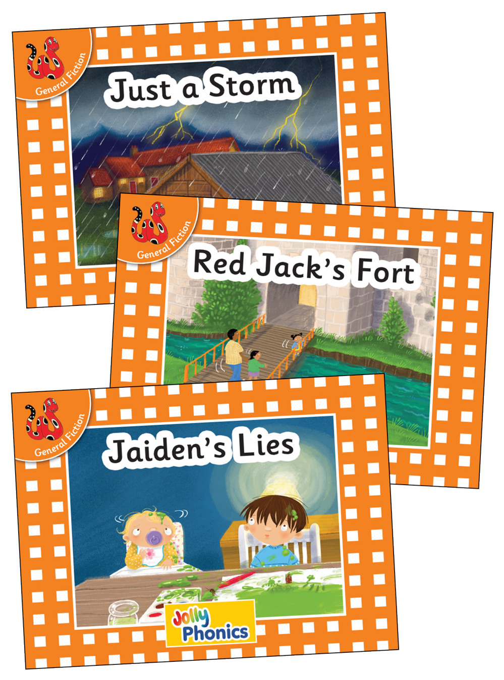 Jolly Phonics Orange Level EReaders Set 4 — Jolly Phonics
