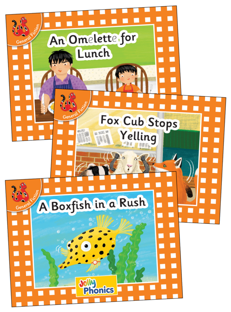 Jolly Phonics Orange Level EReaders Set 6 — Jolly Phonics