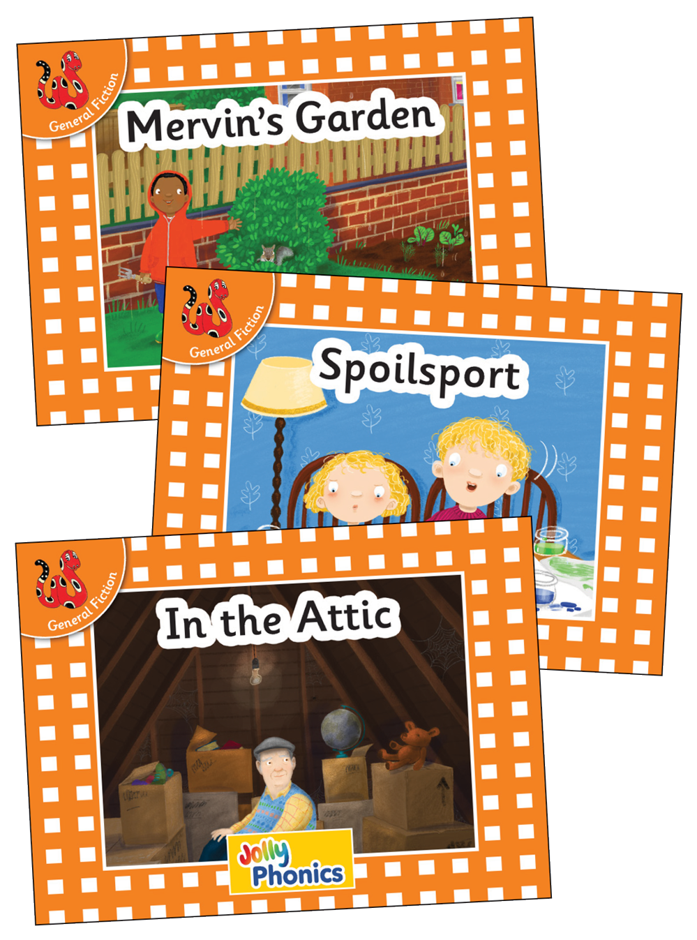 Jolly Phonics Orange Level EReaders Set 4 — Jolly Phonics