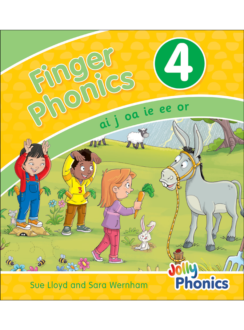 Finger Phonics Book 4 — Jolly Phonics