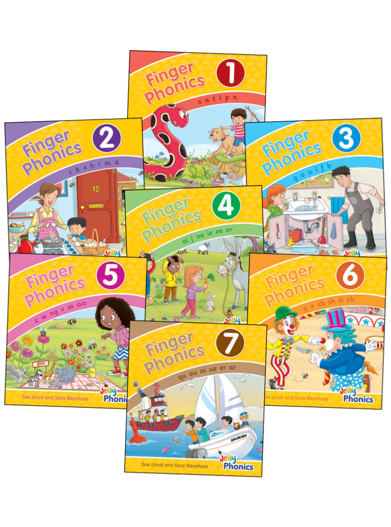 Finger Phonics Books 17 — Jolly Phonics