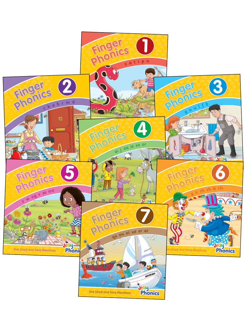 Finger Phonics Books 1-7 — Jolly Phonics Finger Phonics Books 1-7 — Jolly Phonics