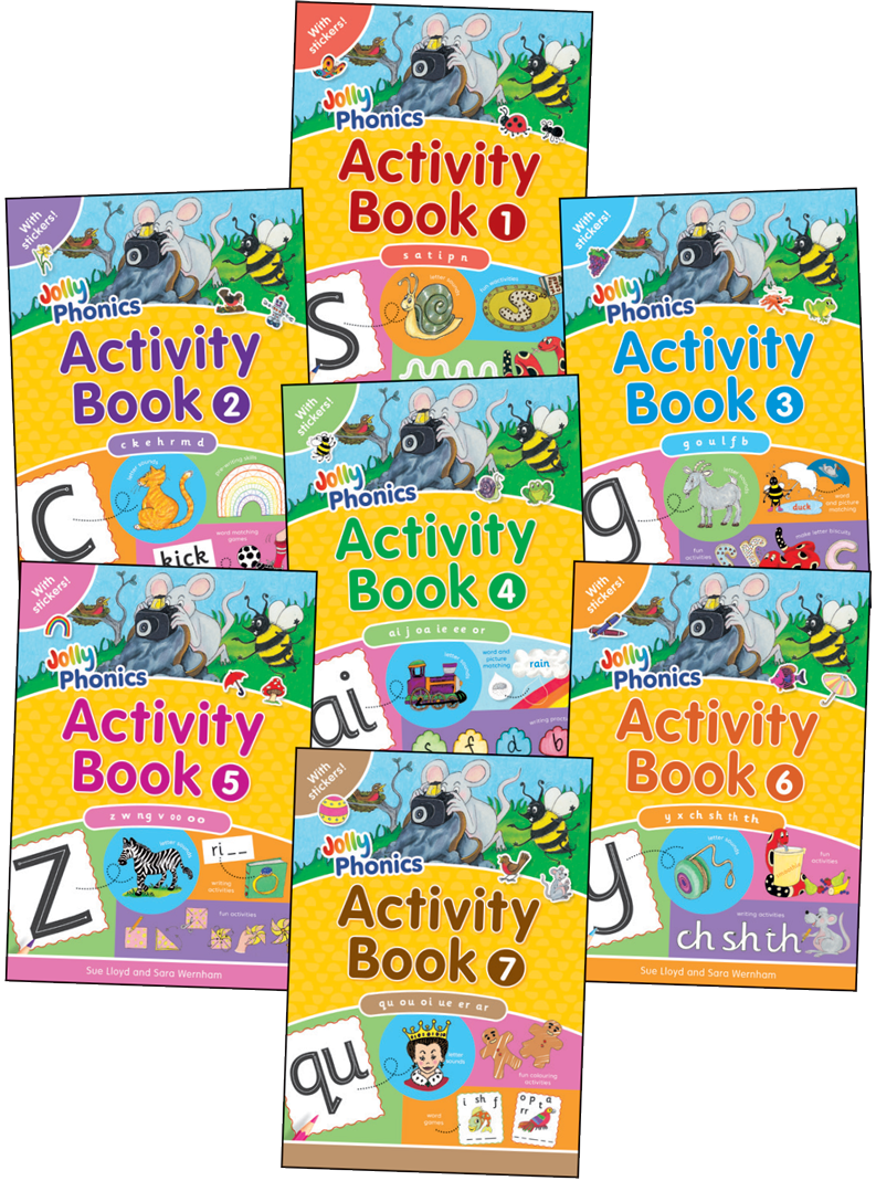Jolly Phonics Activity Book 1