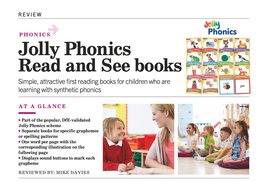 Jolly Phonics Read and See books