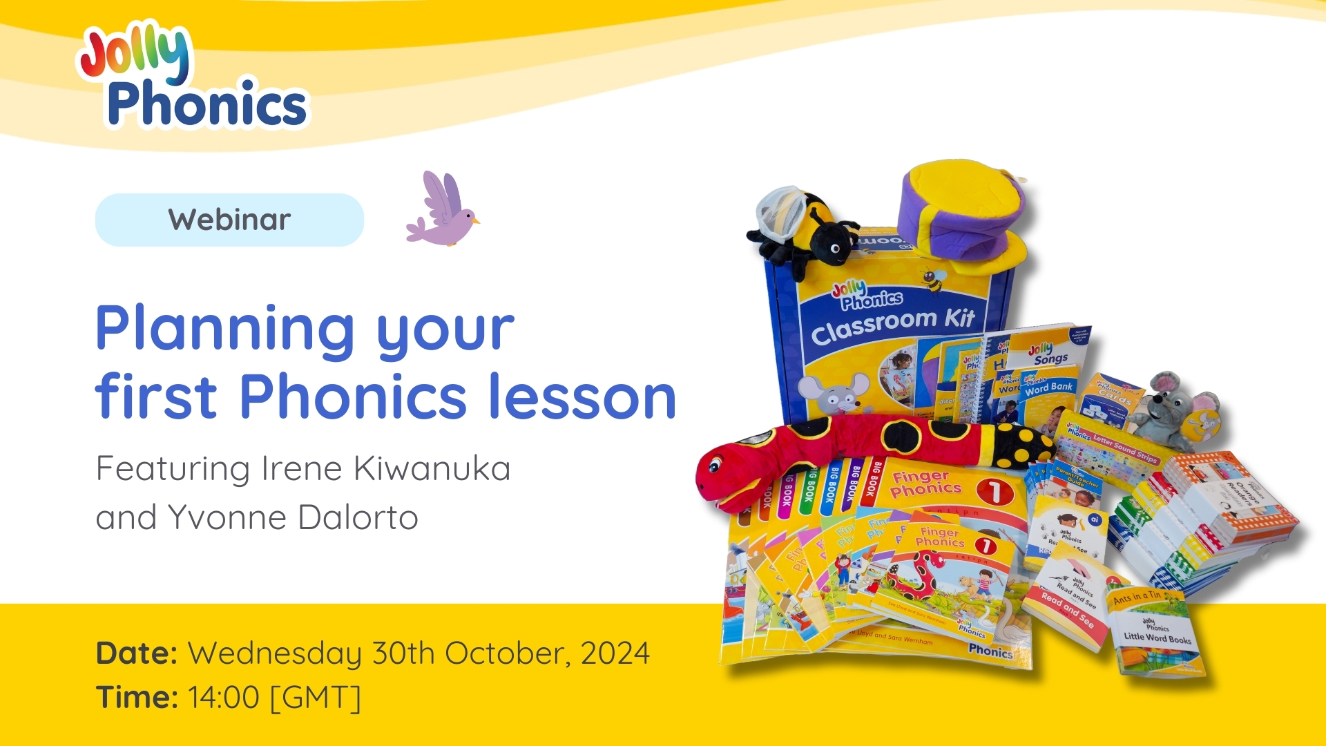 Webinar: Planning your first Phonics lesson